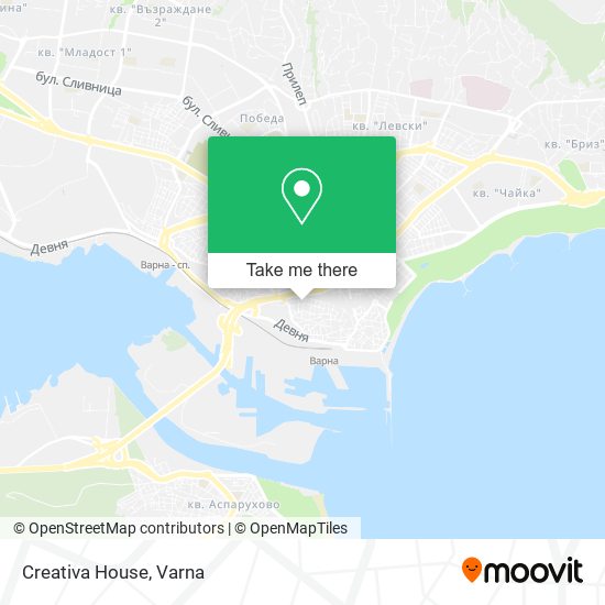 Creativa House map