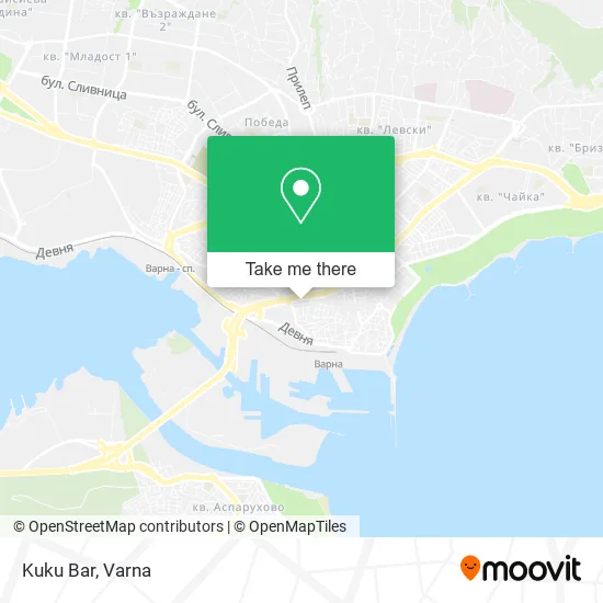 Карта Kuku Bar