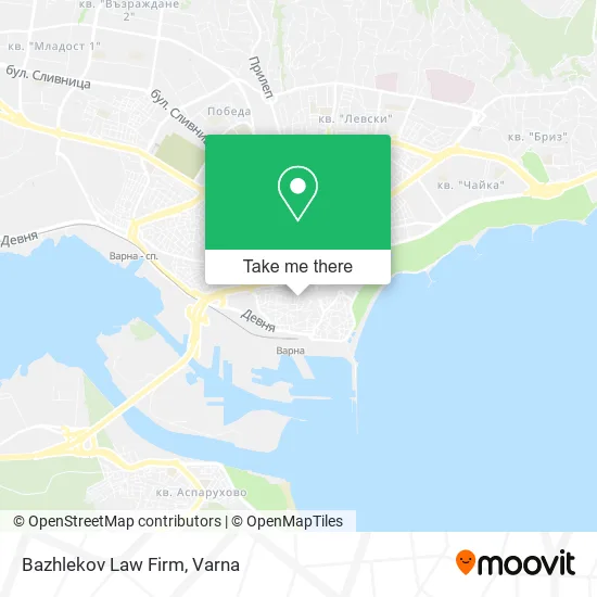 Карта Bazhlekov Law Firm