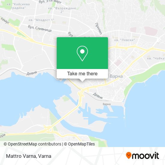Mattro Varna map