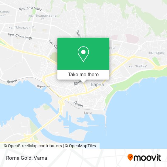 Roma Gold map