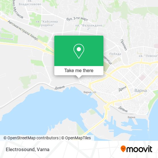 Electrosound map