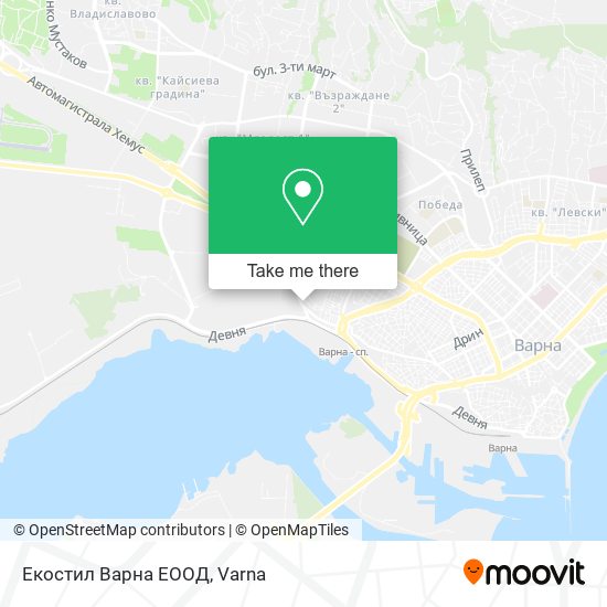 Карта Екостил Варна ЕООД