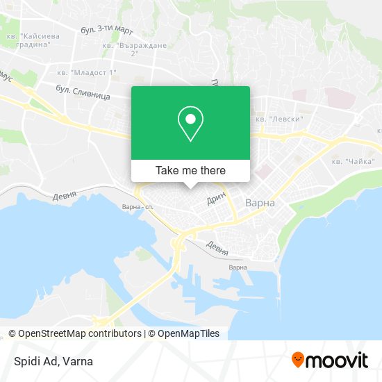 Spidi Ad map