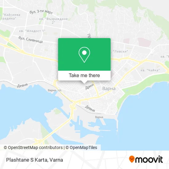 Карта Plashtane S Karta
