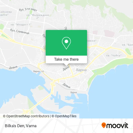 Карта Bilka's Den