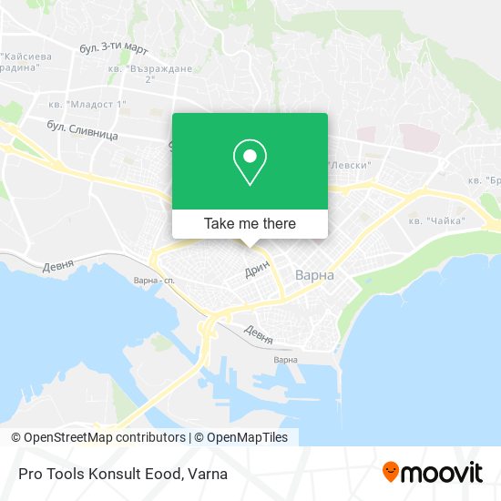 Pro Tools Konsult Eood map