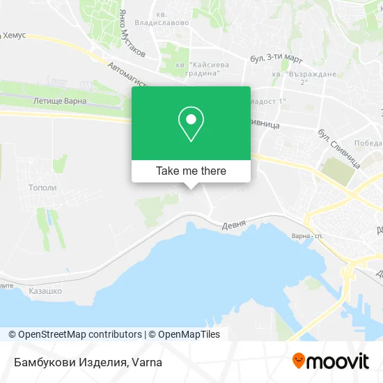 Карта Бамбукови Изделия