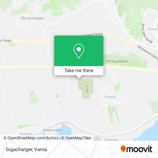 Gigacharger map