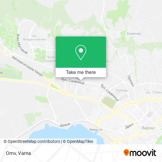Карта Omv