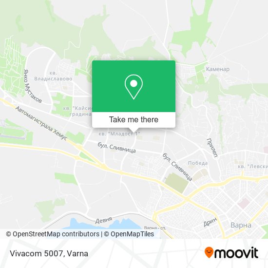 Vivacom 5007 map