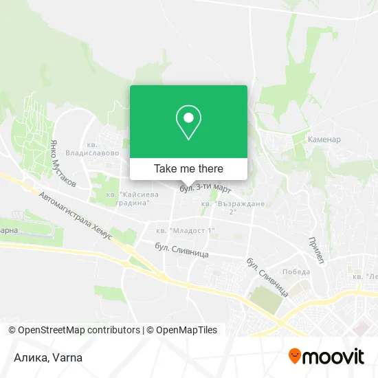 Карта Алика