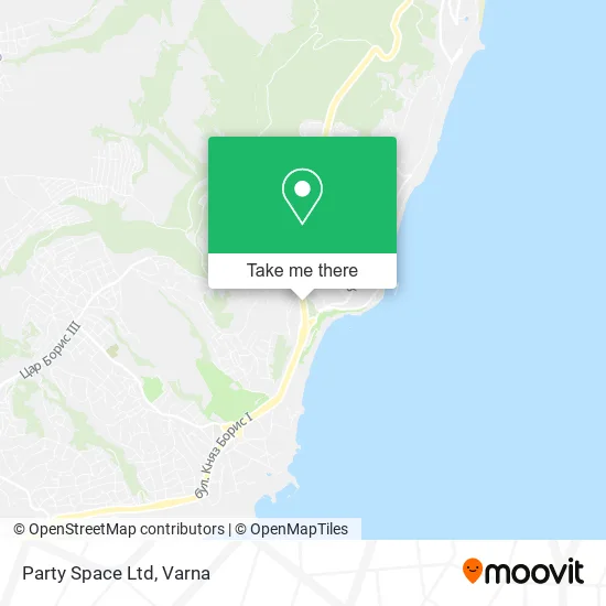 Карта Party Space Ltd