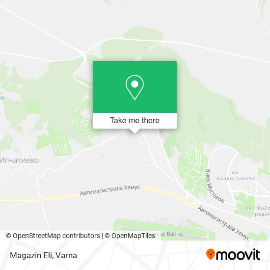Magazin Eli map