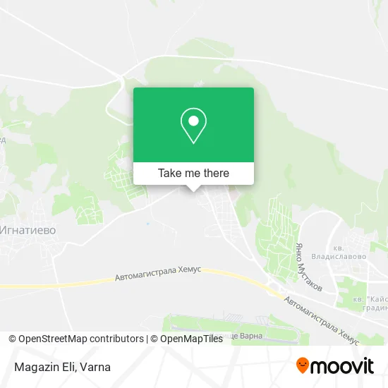 Карта Magazin Eli