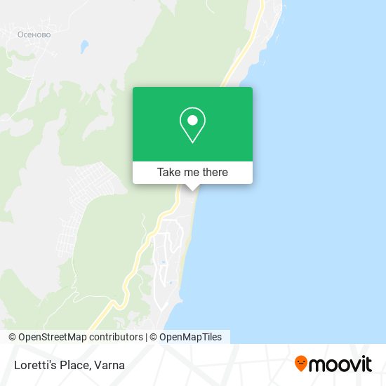 Loretti's Place map