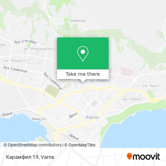 Карамфил 19 map