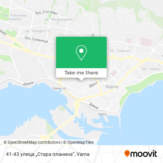 41-43 улица „Стара планина“ map
