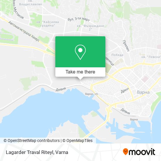 Lagarder Traval Riteyl map