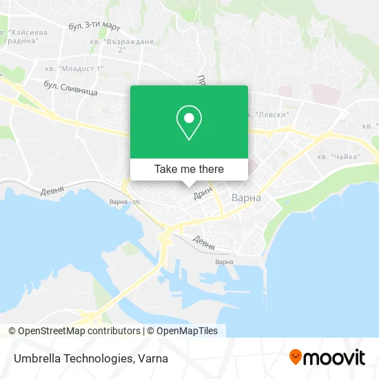 Карта Umbrella Technologies