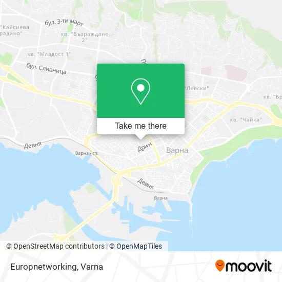 Карта Europnetworking