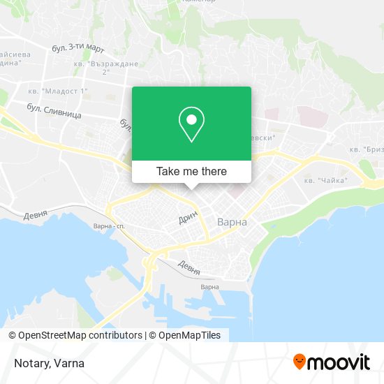 Карта Notary