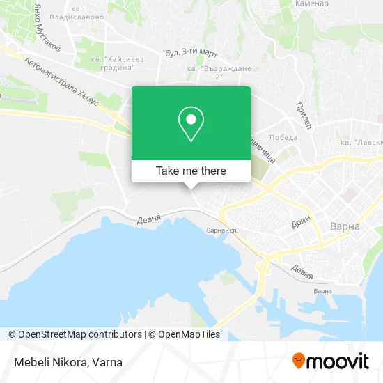 Карта Mebeli Nikora