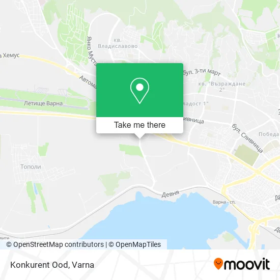 Карта Konkurent Ood