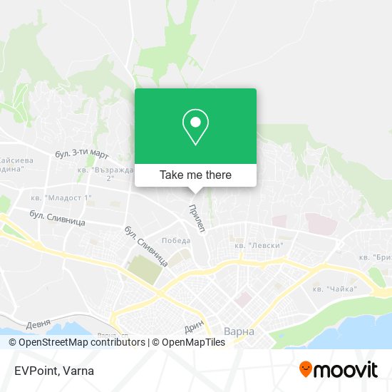EVPoint map