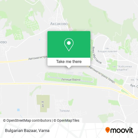 Bulgarian Bazaar map