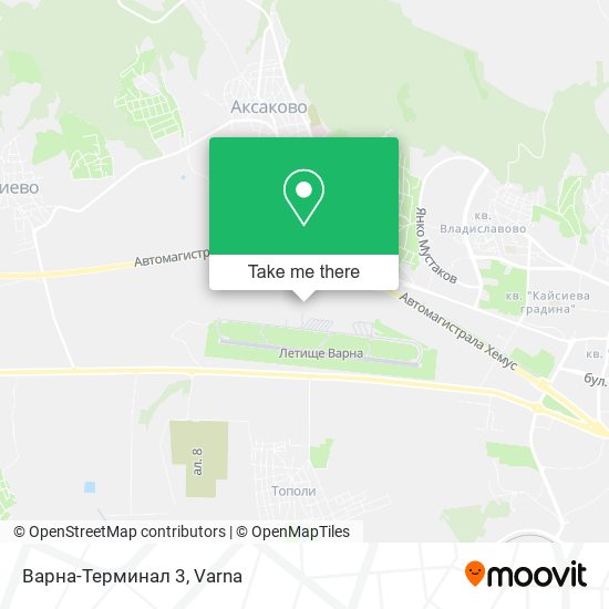 Варна-Терминал 3 map