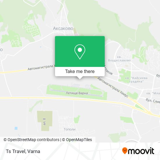 Ts Travel map