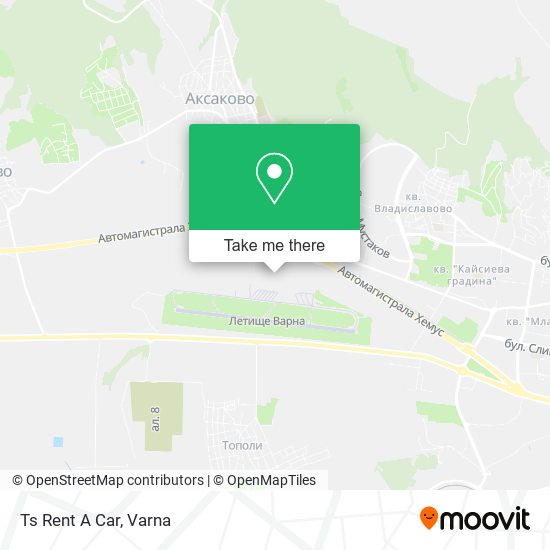 Ts Rent A Car map