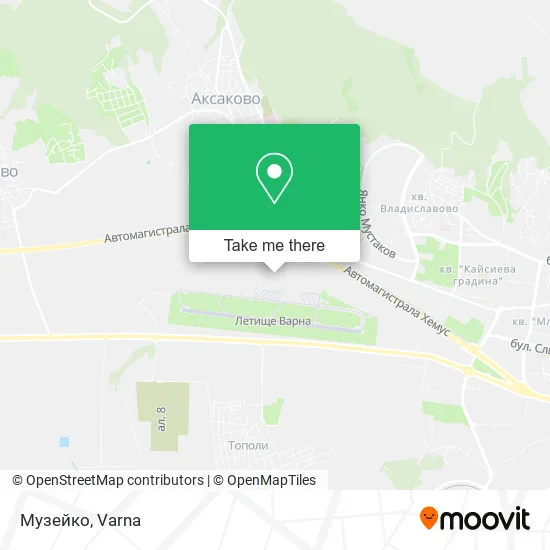 Карта Музейко