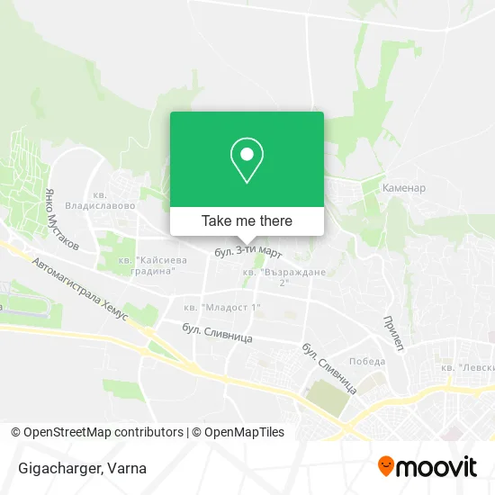 Карта Gigacharger