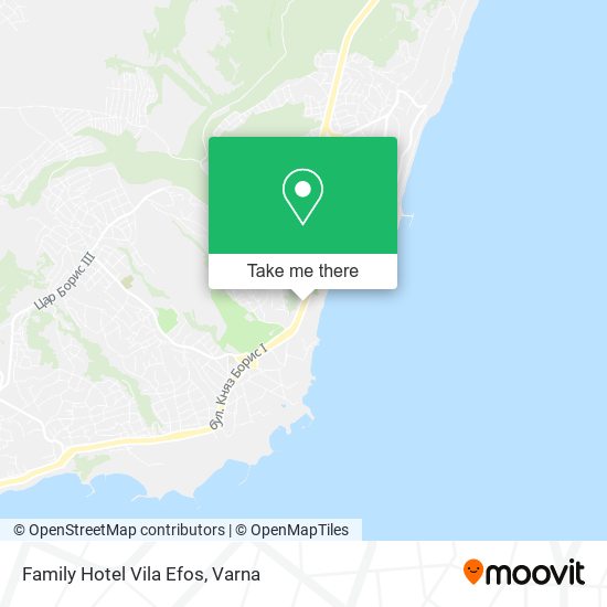 Family Hotel Vila Efos map
