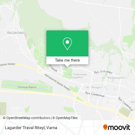 Lagarder Traval Riteyl map