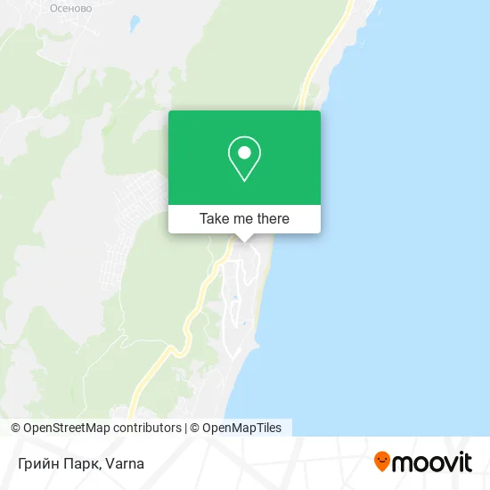 Карта Грийн Парк