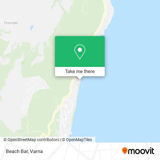 Карта Beach Bar