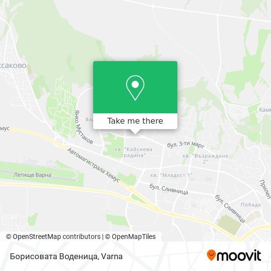 Борисовата Воденица map