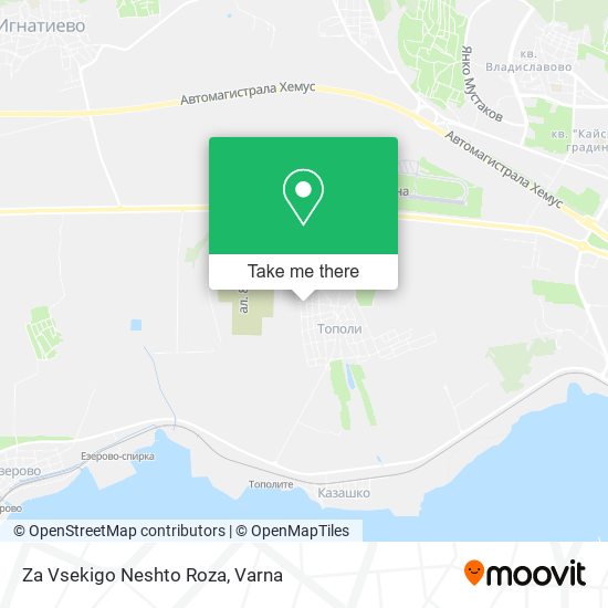 Za Vsekigo Neshto Roza map