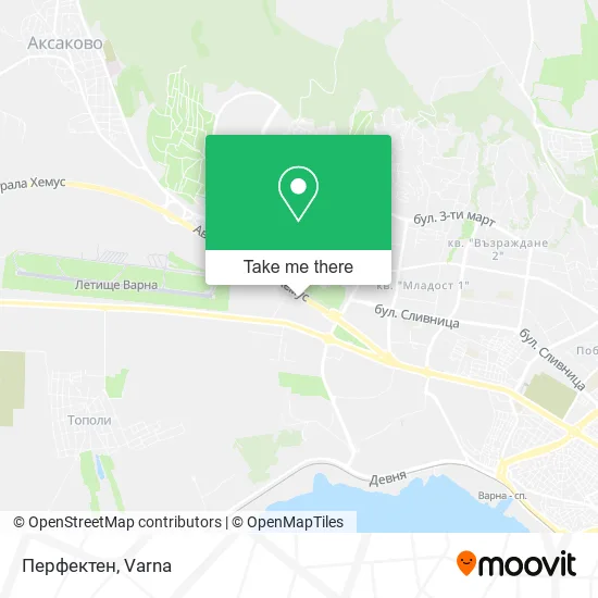 Карта Перфектен