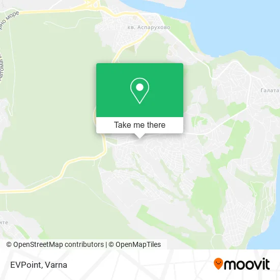 EVPoint map