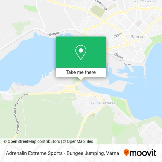 Adrenalin Extreme Sports - Bungee Jumping map