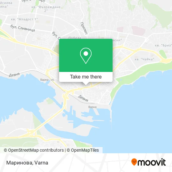 Карта Маринова