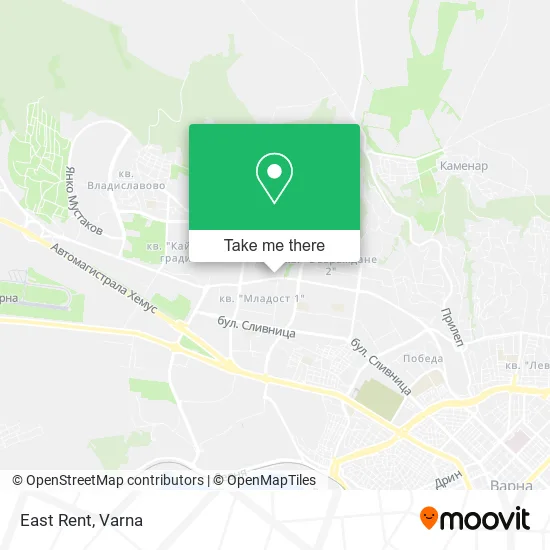 Карта East Rent