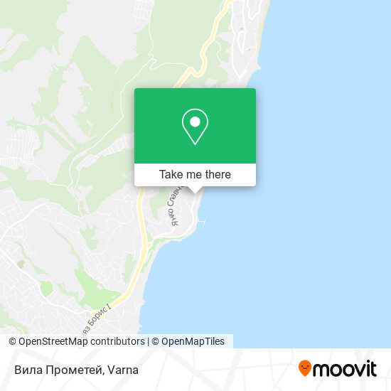 Вила Прометей map
