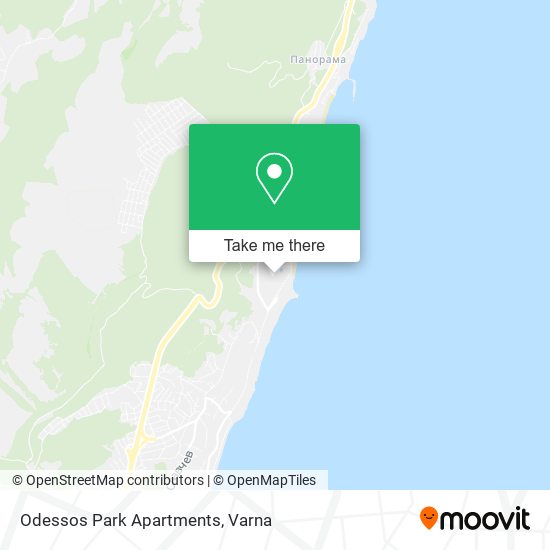 Odessos Park Apartments map