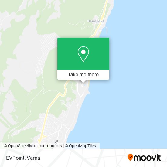 EVPoint map