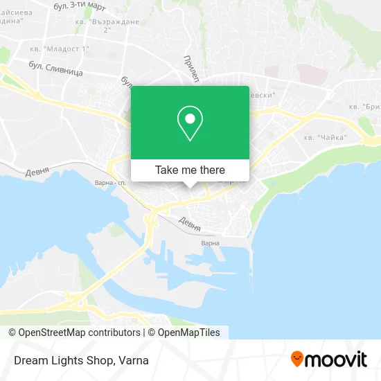 Карта Dream Lights Shop